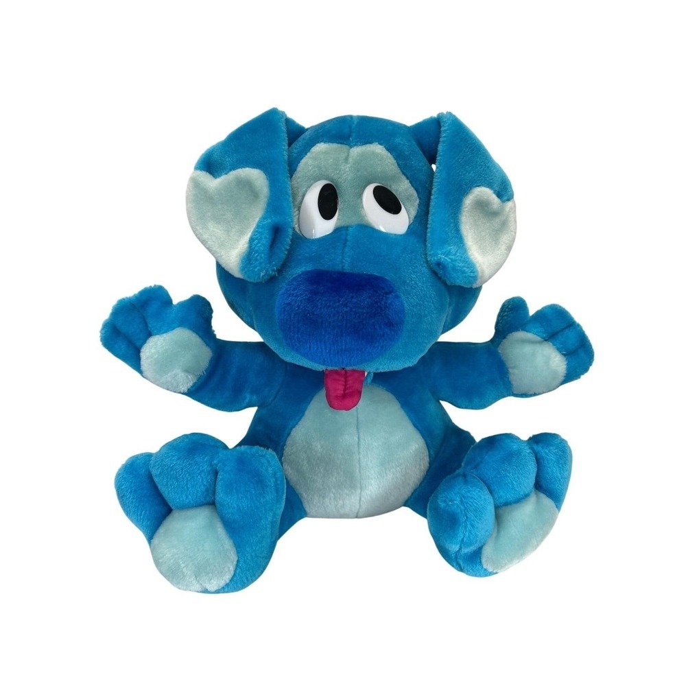Blues Clues Blue Dog 15" Plush Play by Play Vintage Stuffed Toy